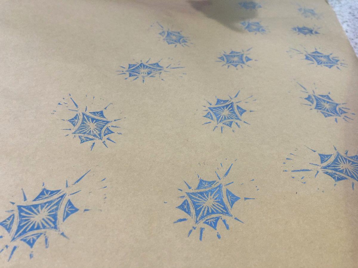 block printing workshop