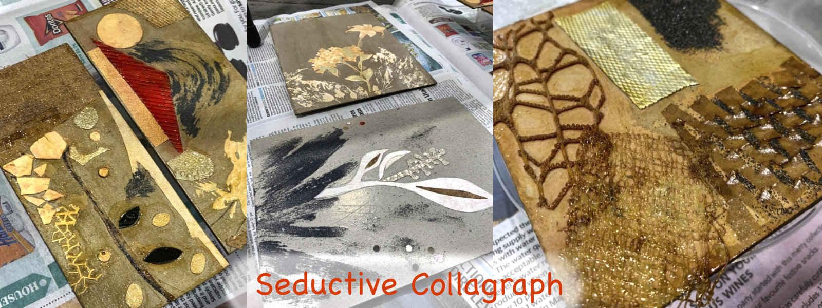 Seductive Collagraph