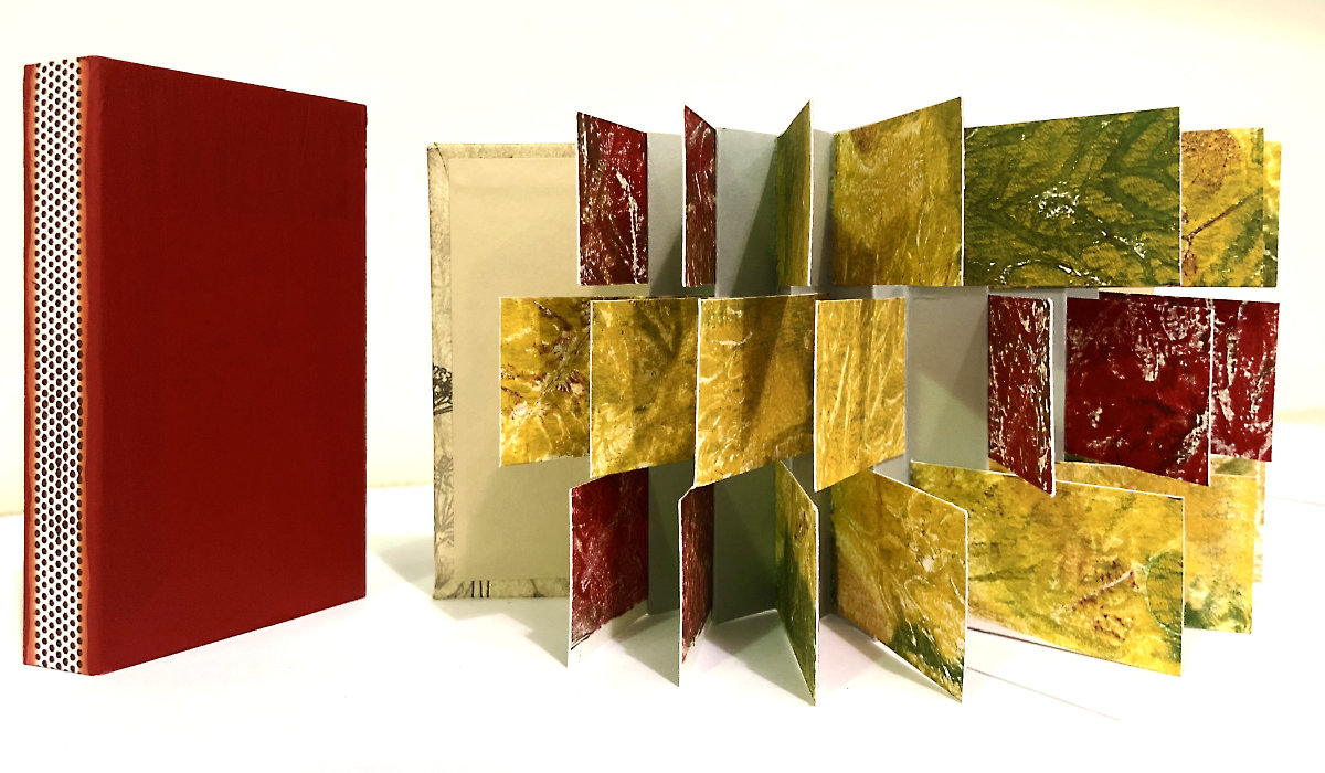 Monoprint/Flag Book workshop